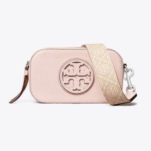 Tory Burch Mini Miller Crossbody Bag Pale Pink